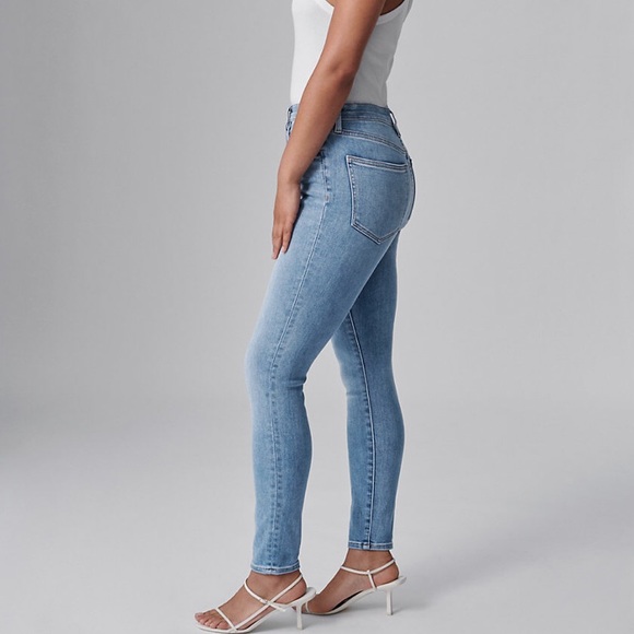 Denim Forum Lola High Rise Skinny Jeans 27 - Picture 7 of 8